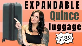 Quince Expandable Luggage  Best Budget Luggage