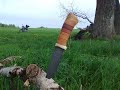 Нож из мехпилы "ШМЕЛЬ" Изготовление/ Knife making * "BUMBLEBEE"