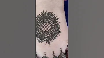 Eid Day Mehedi Design 