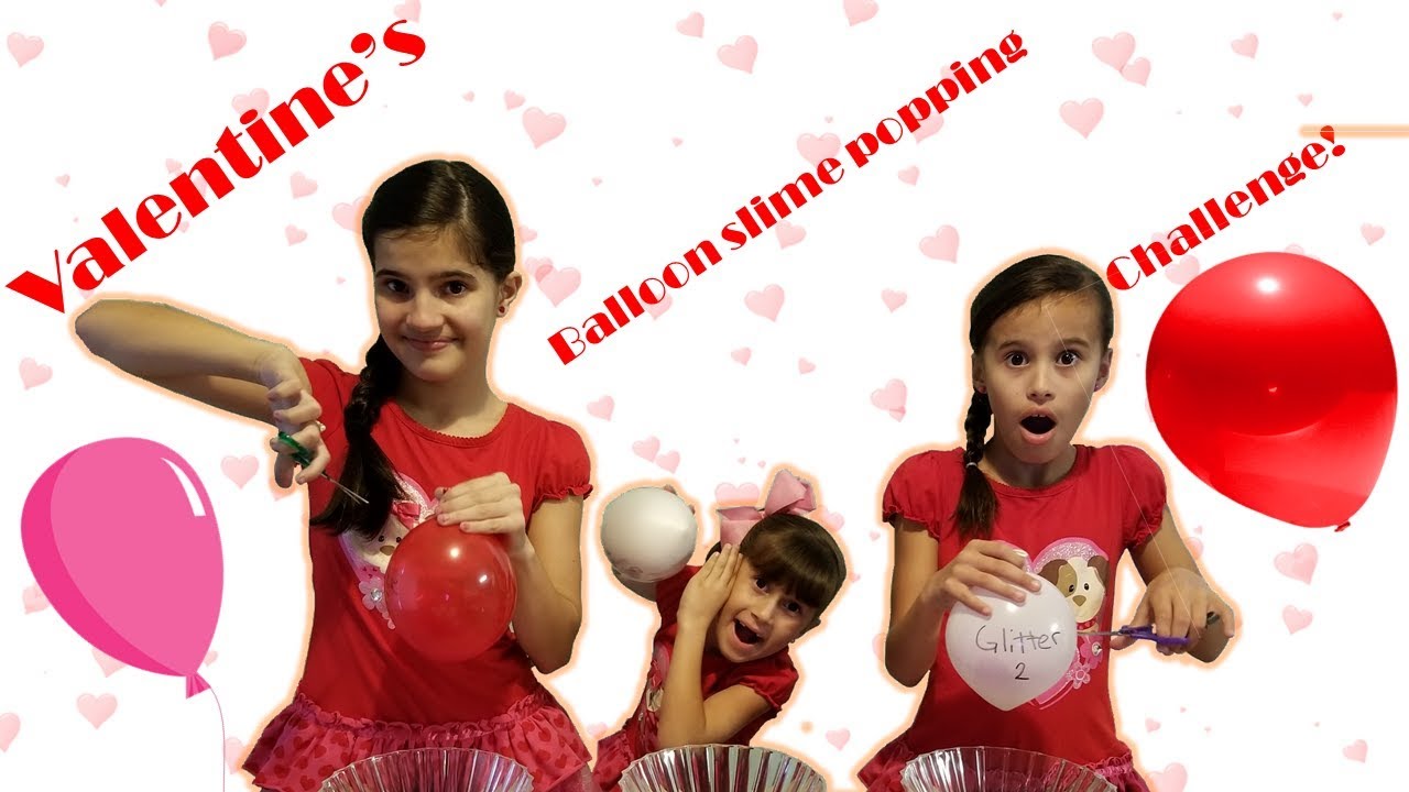 Balloon Slime Popping Challenge
