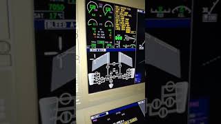 Bombardier GLOBAL EXPRESS 6000 power up.