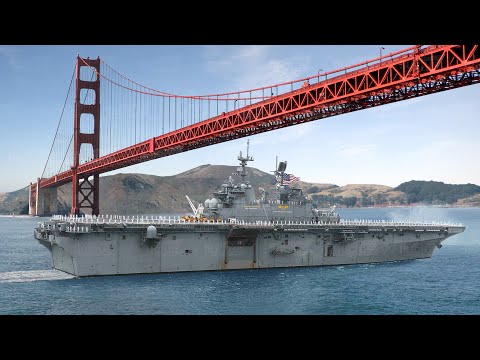 Life inside a massive American amphibious assault ship