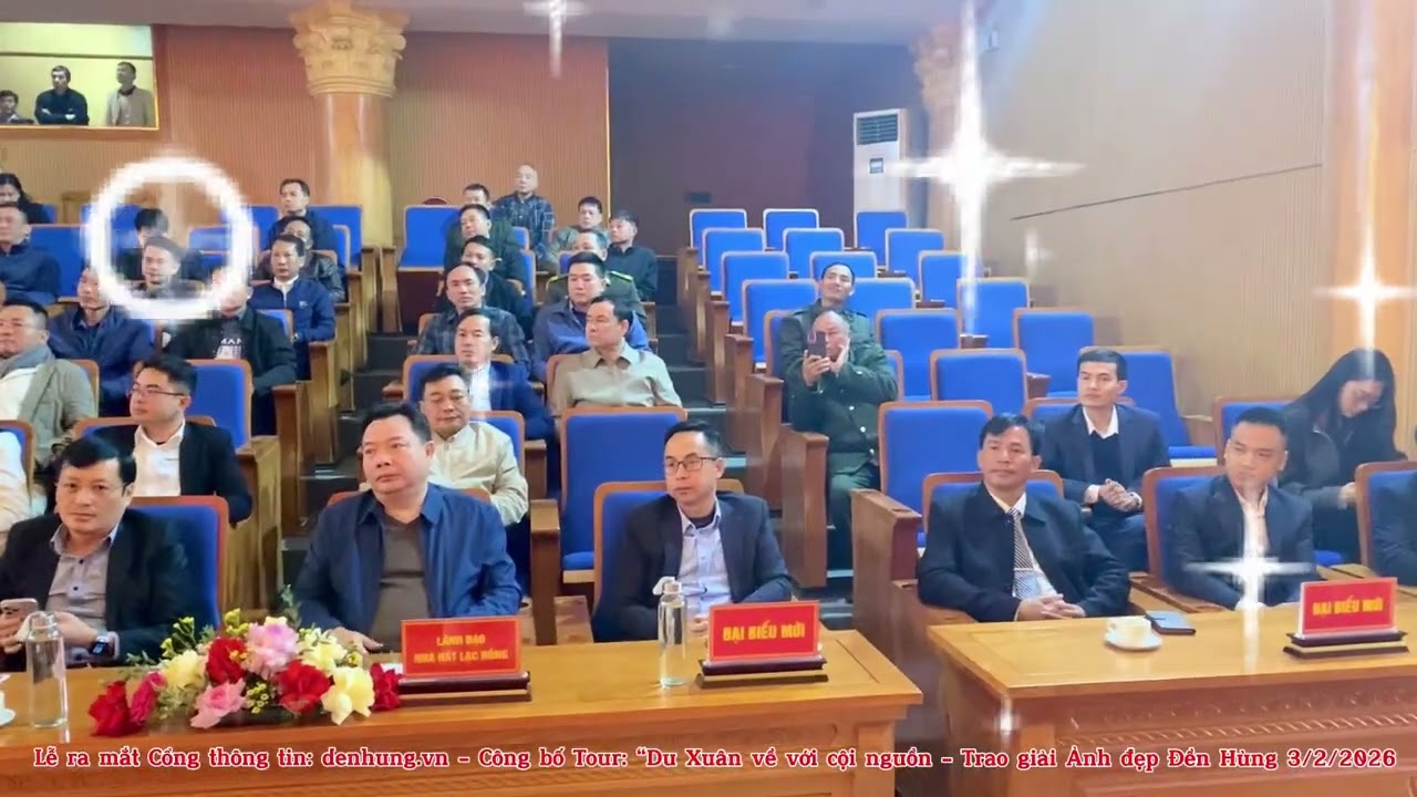 Lễ ra mắt Cổng thông tin: denhung.vn - Công bố tua: “ Du Xuân về với cội nguồn” 3/2/2026