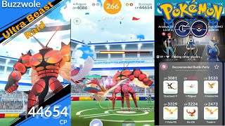 Pokemon Go Buzzwole Ultra Beast Raid!