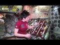 Space snack time with Samantha Cristoforetti