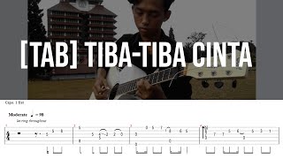 Tab Tiba-Tiba Cinta - Maudy Ayunda Guitar Tab Tutorial