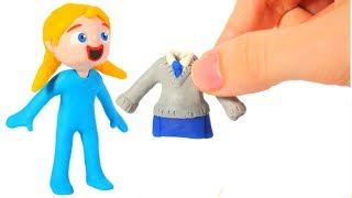 Baby Elsa New Outfit Superhero Play Doh Cartoons For Kids