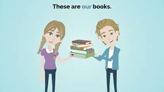 Possessive determiners and possessive pronouns in English
