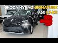 Skoda Kylaq Signature Review 2026  | Premium Feel in Budget SUV? Full Details! #cars #automobile