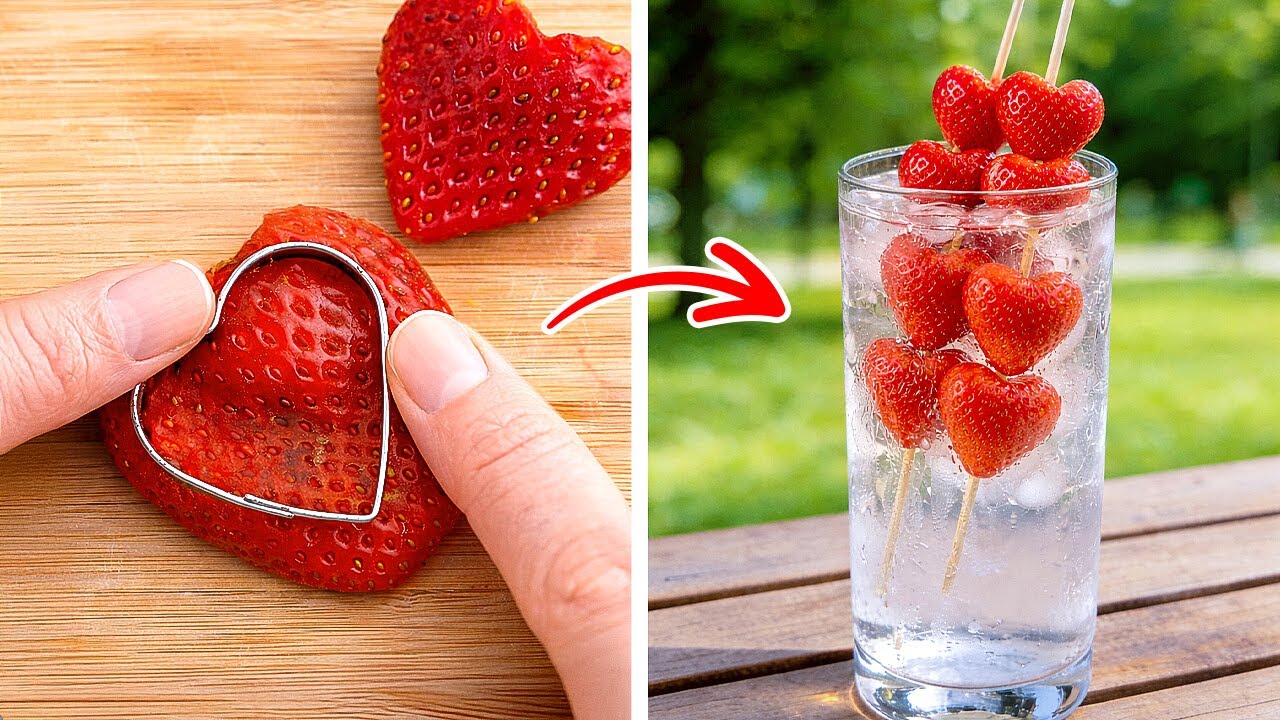 🍓 KREATIVE METHODEN, Obst und Gemüse zu schneiden und zu schälen 🔪🍅