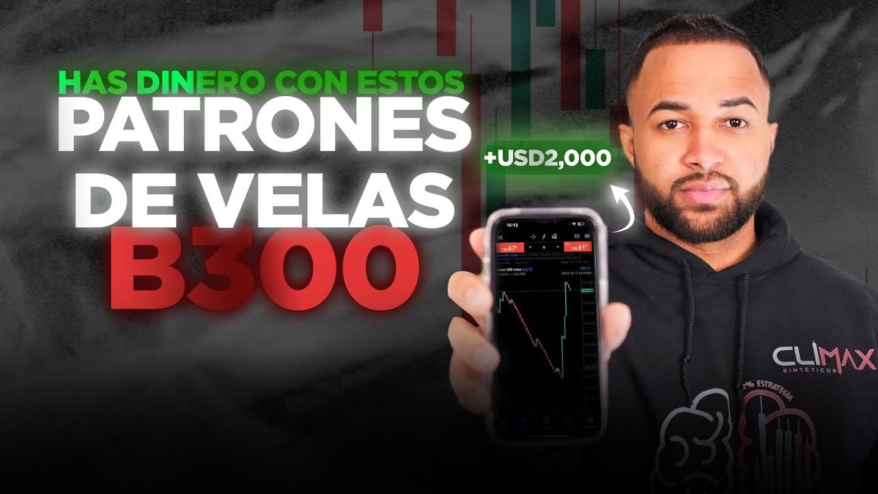 😎DOS PATRONES DE VELAS QUE NO FALLAN EN BOOM 300|INDICES 💲SINTETICOS📊