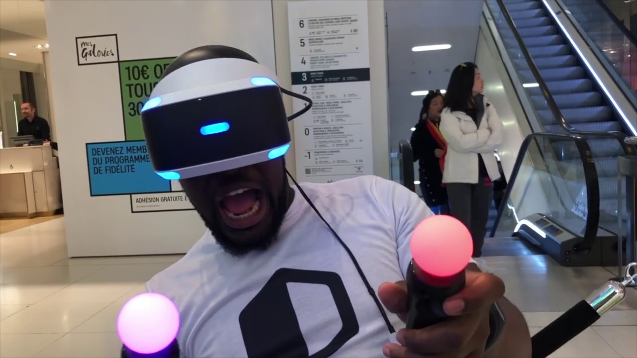 Discover the 3dRudder for PSVR at Galeries Lafayette Paris Haussmann!