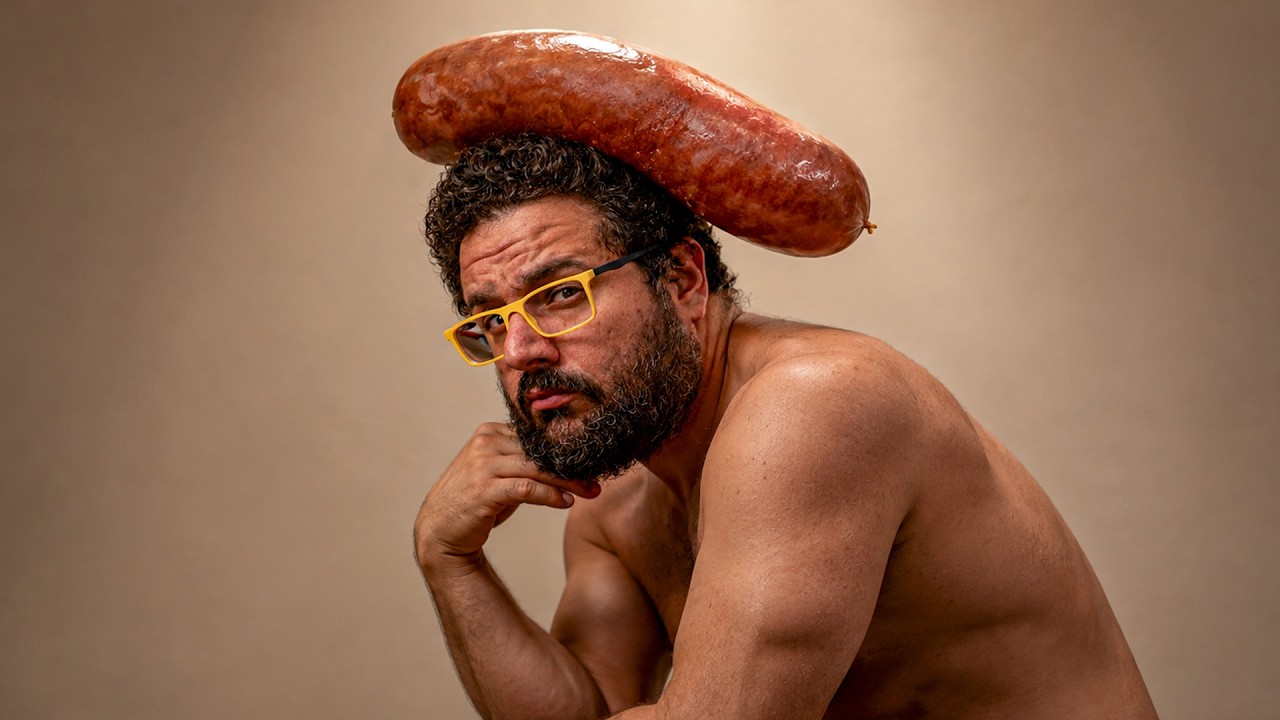 Un jeu étrange sur la saucisse.