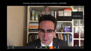 Interview of Dr. Asaf Bitton hosted by State Rep. Tommy Vitolo