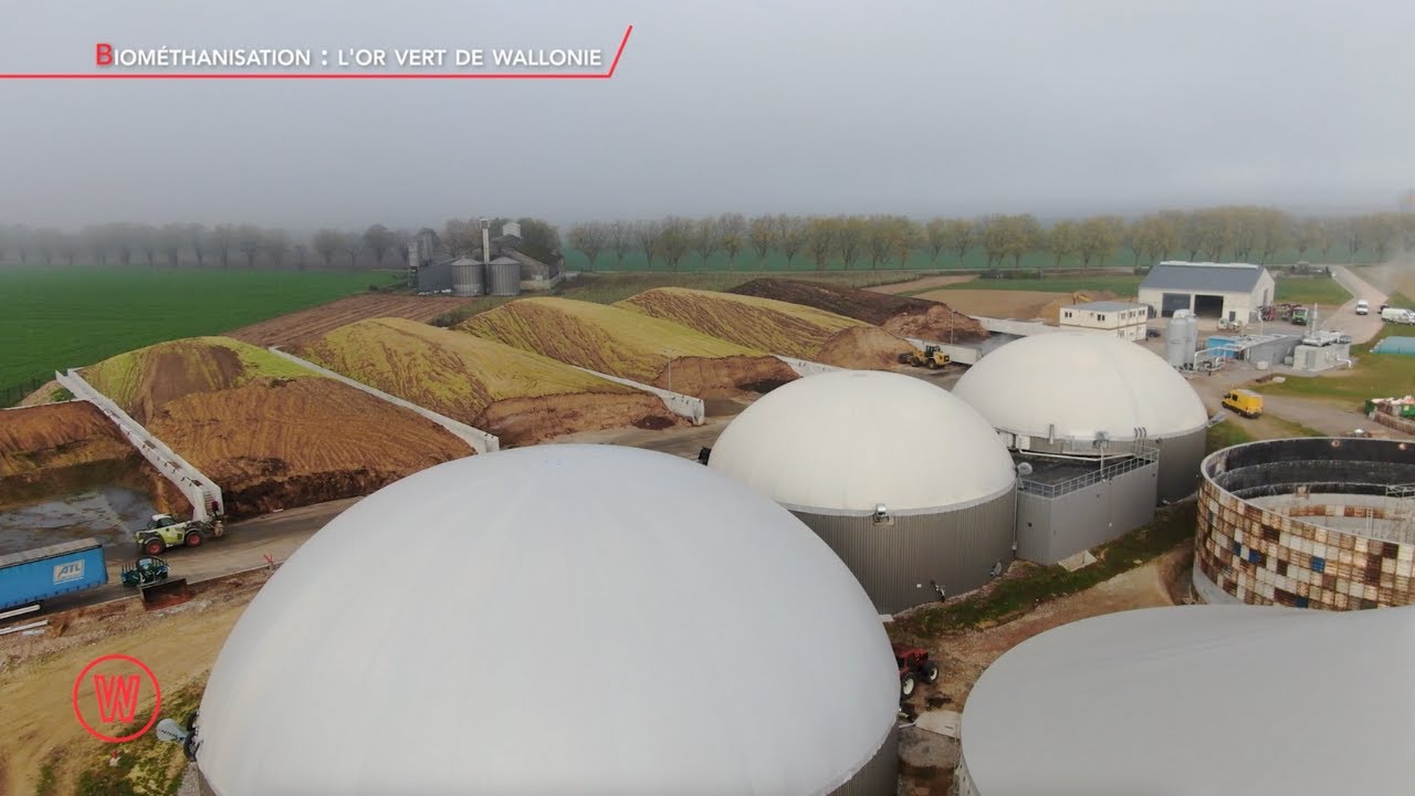 Biométhanisation : l'or vert de Wallonie