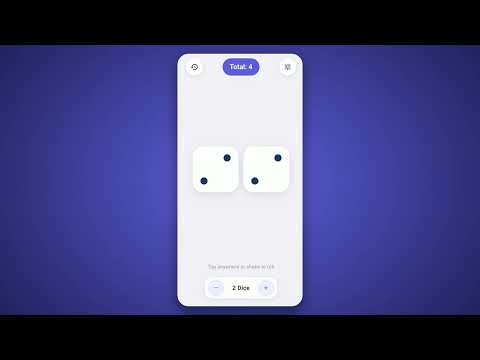 Dice Roller - Simple & Random | Smooth Virtual Dice App