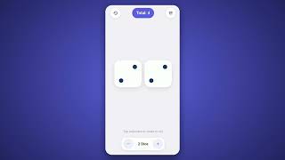 Dice Roller - Simple & Random | Smooth Virtual Dice App