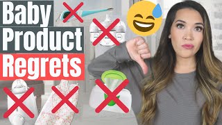 BABY PRODUCTS I REGRET BUYING 2020 | What NOT To Put On A Baby Registry | Newborn NON-Essentials