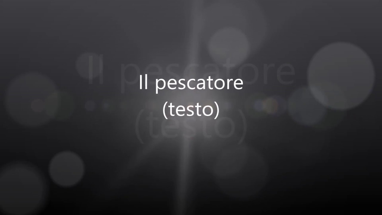 Fabrizio De André Il Testamento Testo