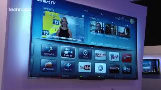 Phillips 9000 3D TV Preview Demo First Look at IFA 2012