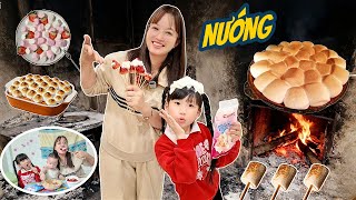 One day while staying in a rented room, Mimi's family baked marshmallows and ate them with strawb...