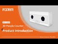 3D People Counter HX-CCD20 Product Introduction