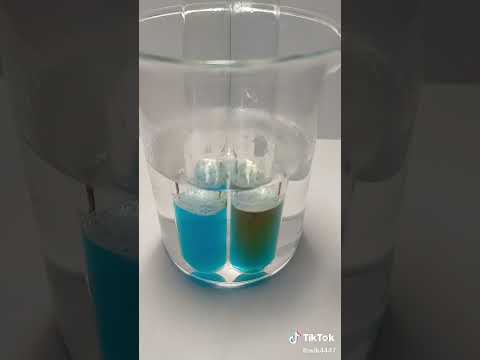 الكشف عن سكر الجلوكوز بمحلول بندكت الازرق 