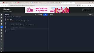 Java (Programming Language) Project 53: 'Create ArrayList in Java' Created by Trishanth Kumar