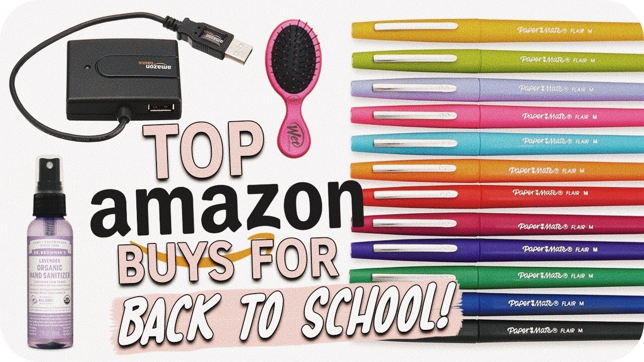 Top Amazon Buys for Back to School! YouTube