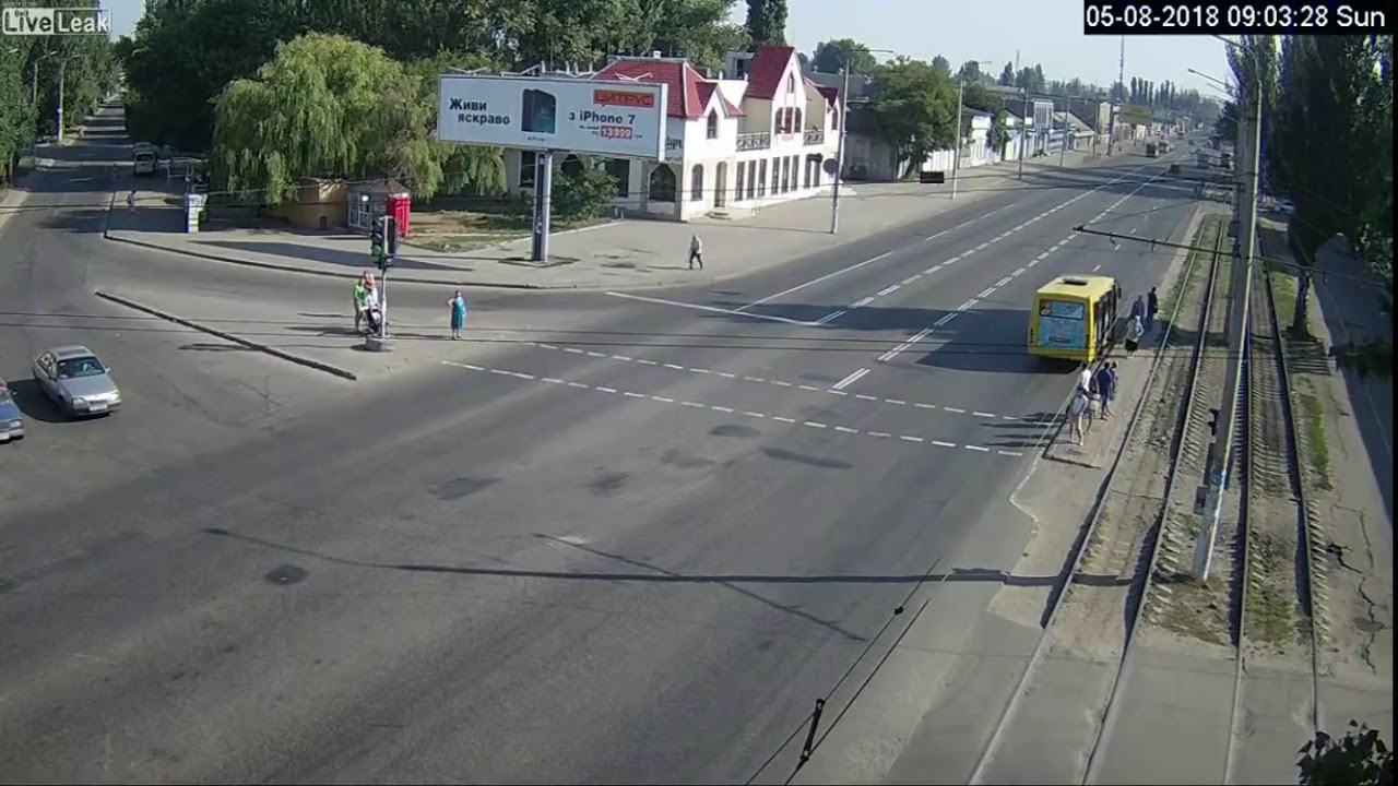 Man is killed after a red light running hits him