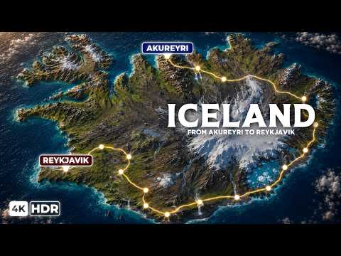ICELAND: From Akureyri to Reykjavik | Breathtaking Destinations You Must See in 4K