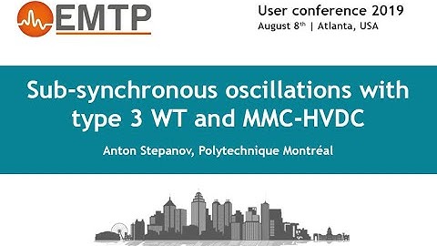 SSCI analysis: Sub-synchronous oscillations with type 3 WT and MMC-HVDC