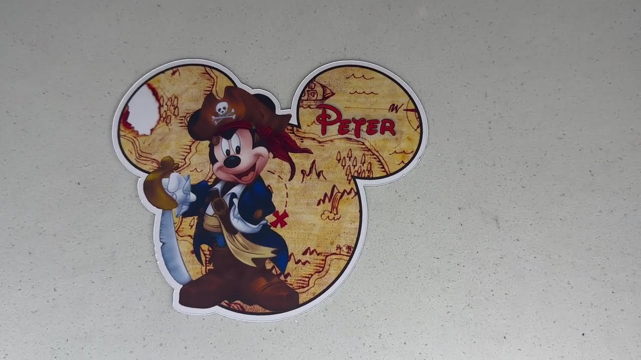Pirate Personalised Cruise Door Magnet 
