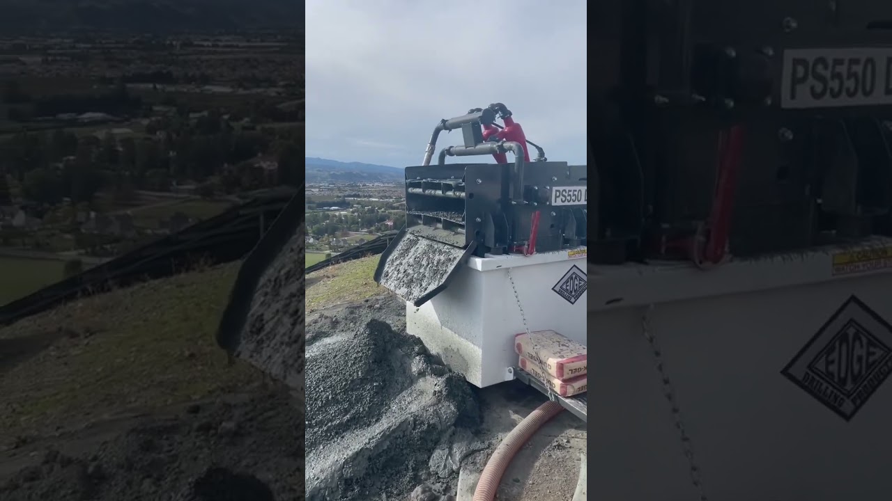 Mud-rotary drilling with our new Edge PS550D and Gefco 30k deep hole