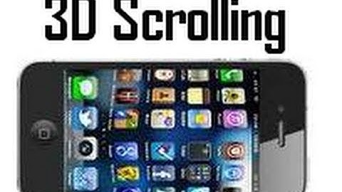 Awesome Scrolling Tweak for iPhone iPod Touch & iPad - Barrel