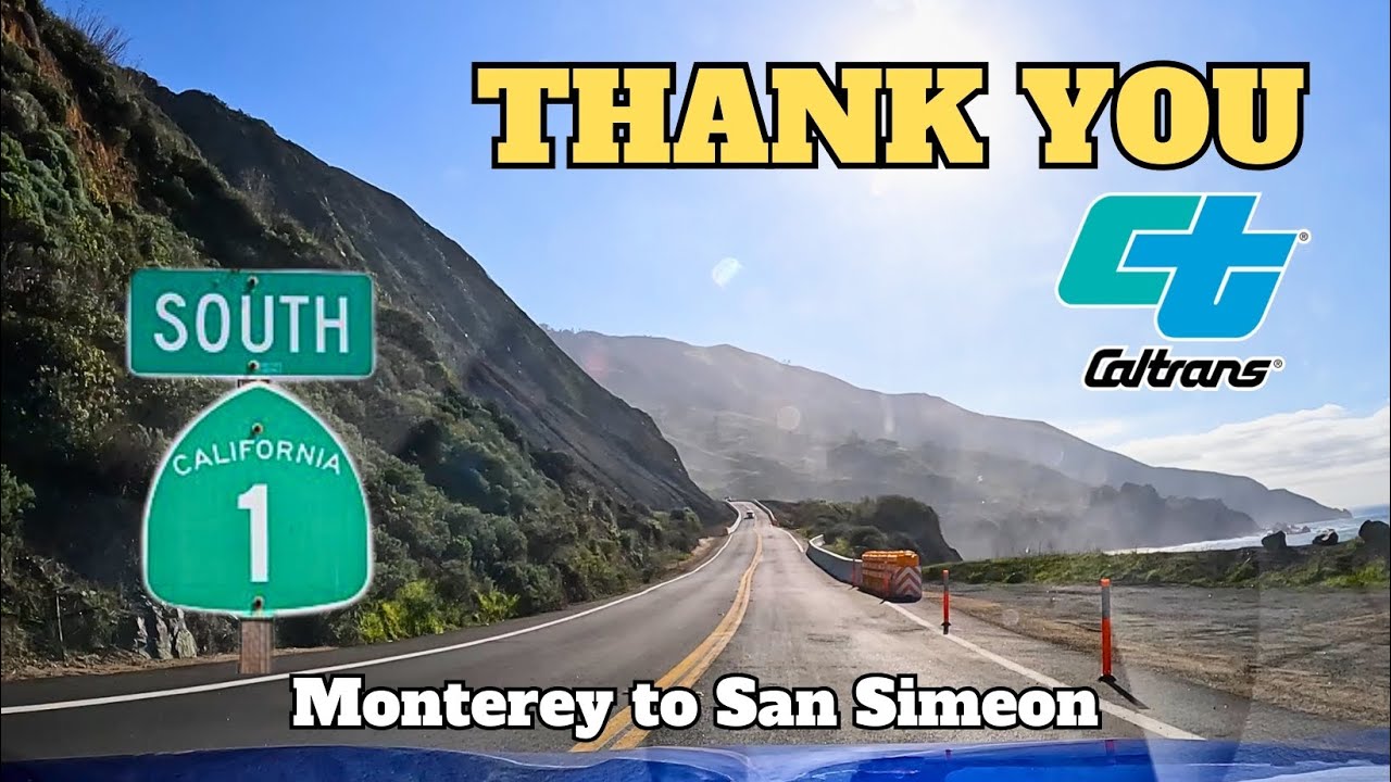 Newly Repaired Highway 1 | Regent's Slide | Big Sur | Nissan Z Performance | Scenic Coastal Drive
