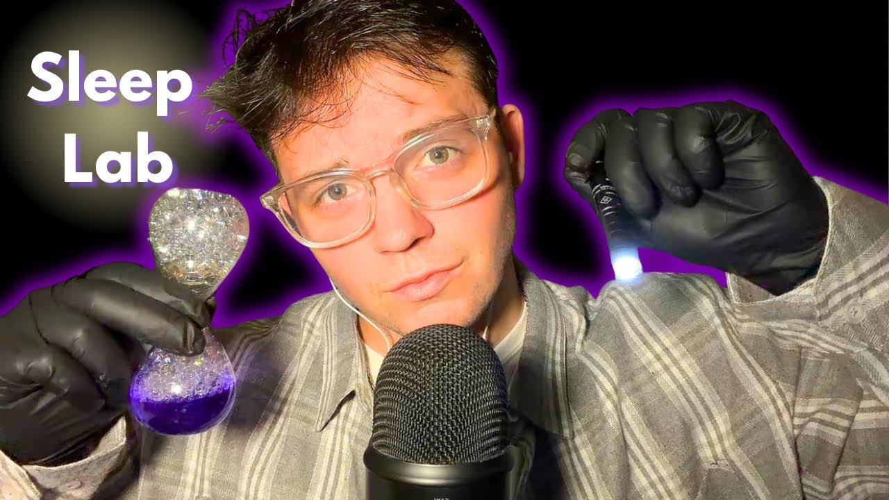 ASMR Sleep Lab Roleplay | 100% Tingly Relaxation✨