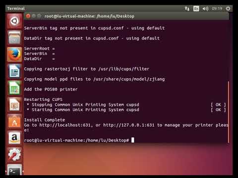 MUNBYN How to install Linux Driver of UBUNTU ITPP047 ITPP080 ITPP068