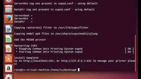 MUNBYN How to install Linux Driver of UBUNTU ITPP047 ITPP080 ITPP068