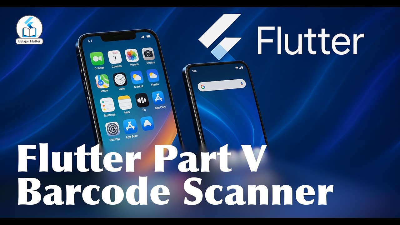 Buat Aplikasi Flutter Part 5 | QrCode & Barcode Scanner