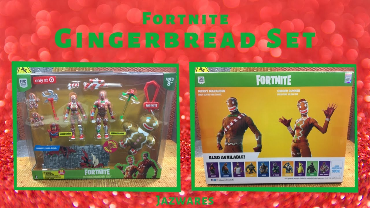 Jazwares Fortnite Gingerbread Kit Review