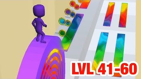 Layers Roll - LVL 41-60 - Gameplay Walkthrough