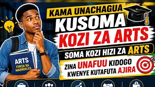 Kozi za Arts Zenye Ajira Tanzania, Kozi za Arts Zenye Ajira Nchini Tanzania