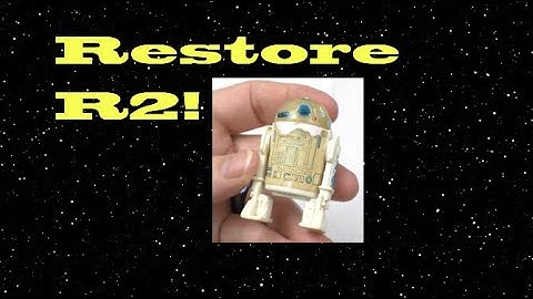Restoration of Vintage R2-D2 Figure