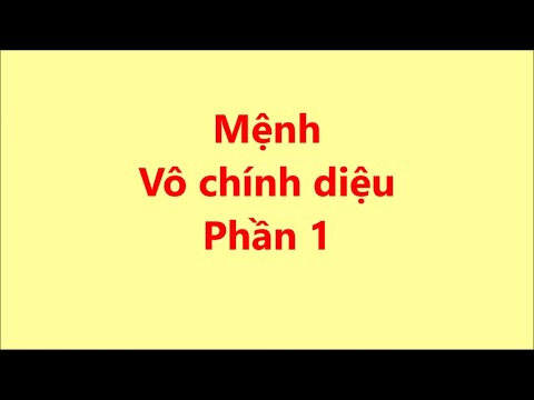 Video Mệnh vô chính diệu - Phần 1- Tử vi gia Lê Đức - youtube