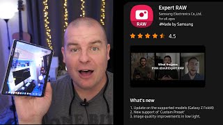 Galaxy Z Fold 4 First Update | Galaxy Z Fold 4 Expert RAW App screenshot 1