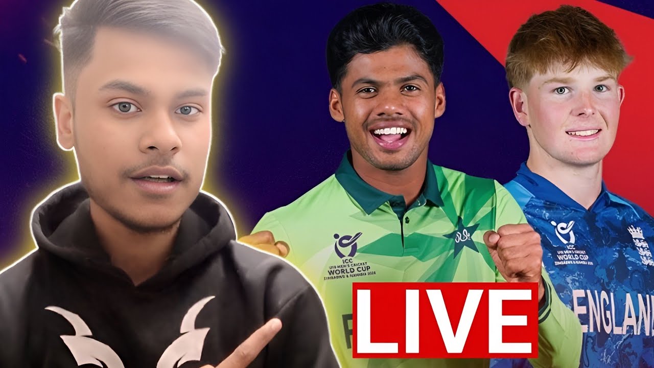 PAK VS ENG U19 WORLD UP 2026 | MOAZAM ALI
