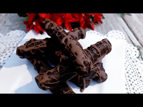 اختراع جديد بسكوت السيجار   بحشوة الكريمة وصفة خطيرة وجديدة حصري من   