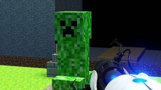 Portal 2 But It s in Minecraft