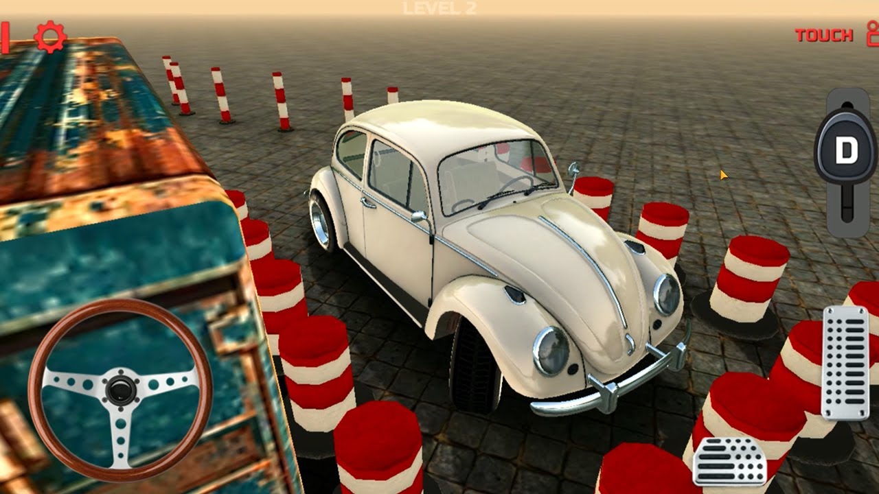 Volkswagen Beetle Parking Simulator | Smooth City Driving & Clean Parking | Android Gameplay